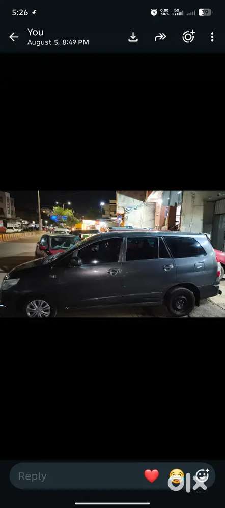 Toyota Innova Diesel 2015 With Low Km