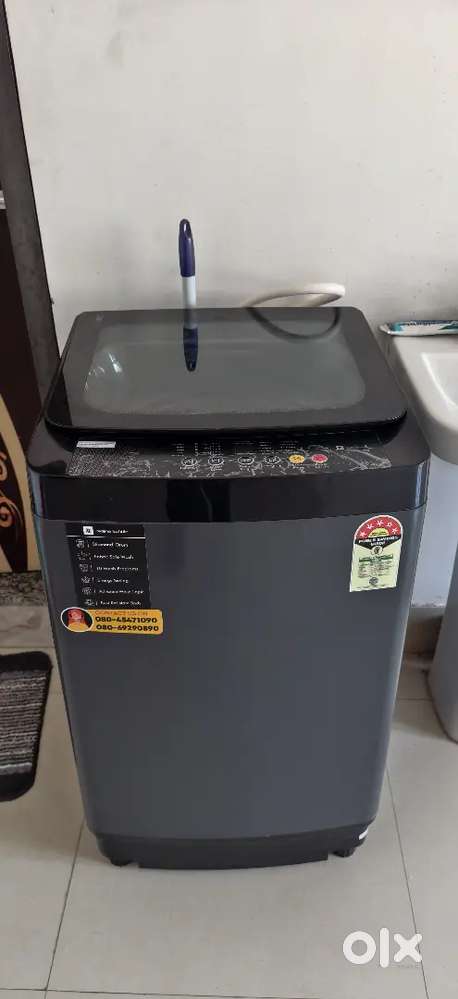 Brand new washing machine without one time use