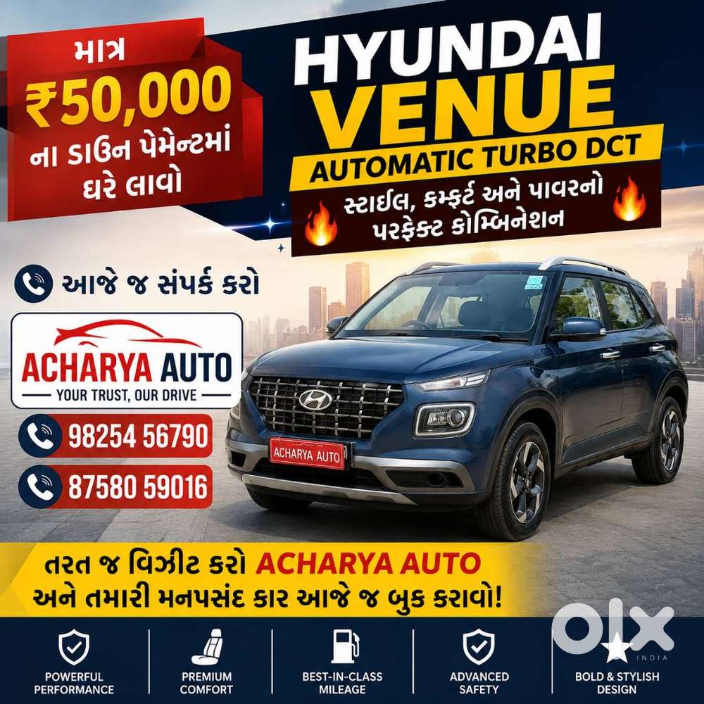 Hyundai Venue Sx Plus Turbo Dct, 2021, Petrol