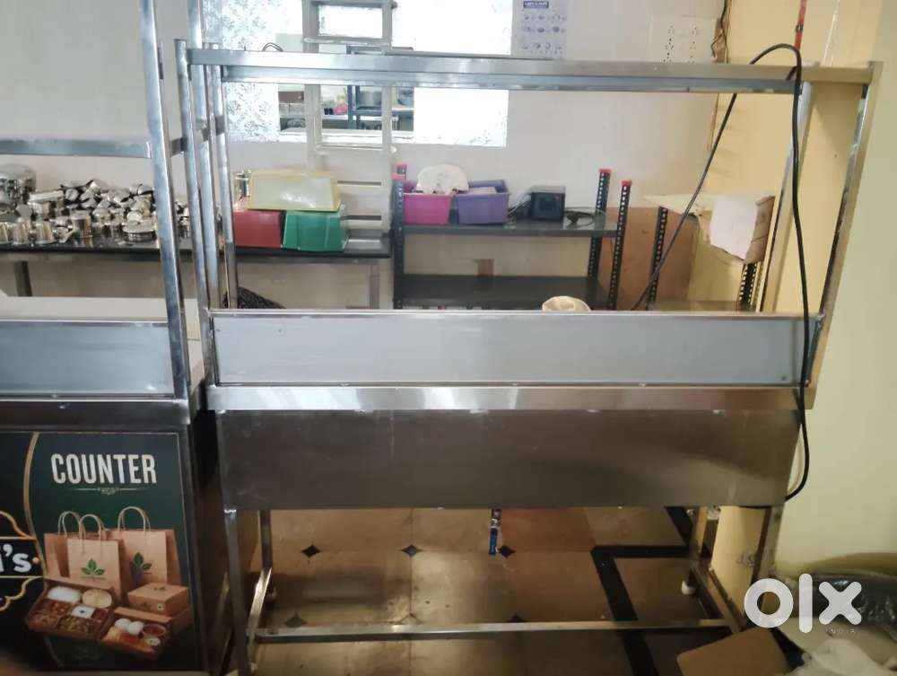 Complete kitchen equipment of restaurant