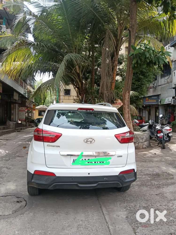 Good Condition White Colour Creta Self Driven