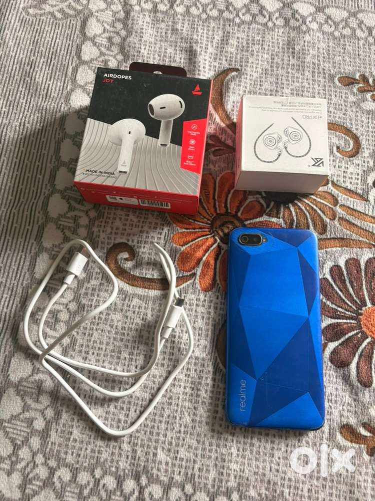 Mobile + Earbuds+ Cable+Earphone