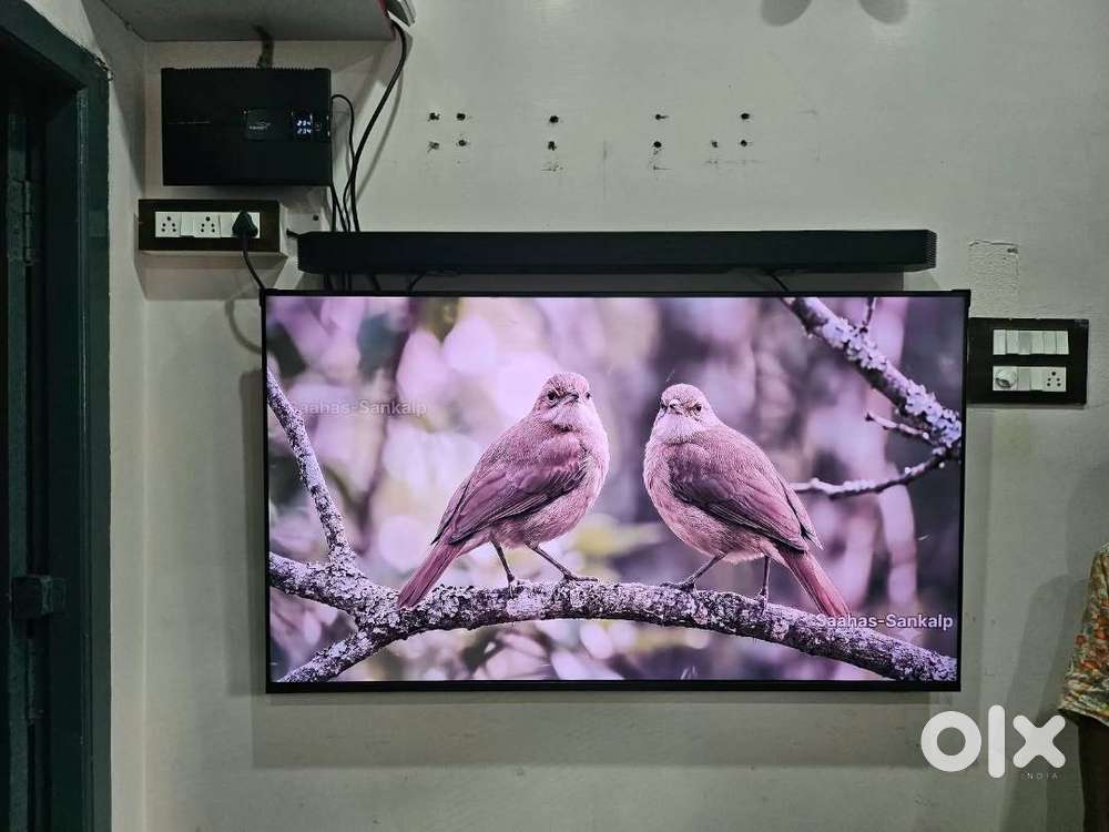 Samsung Micro RGB 55 inch TV R85 & Q800H Dolby Atmos Soundbar