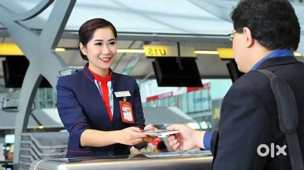 Direct urgent hiring for Male and female in airline