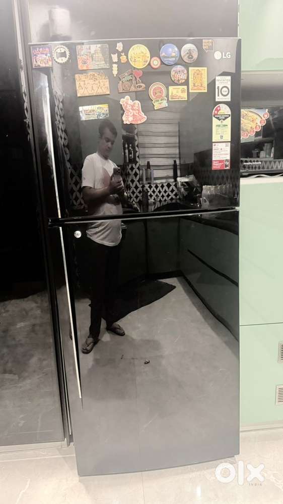 432 ltr LG fridge BLACK  2022 model available