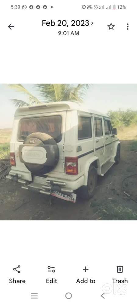 Mahindra Bolero Zlx 2016