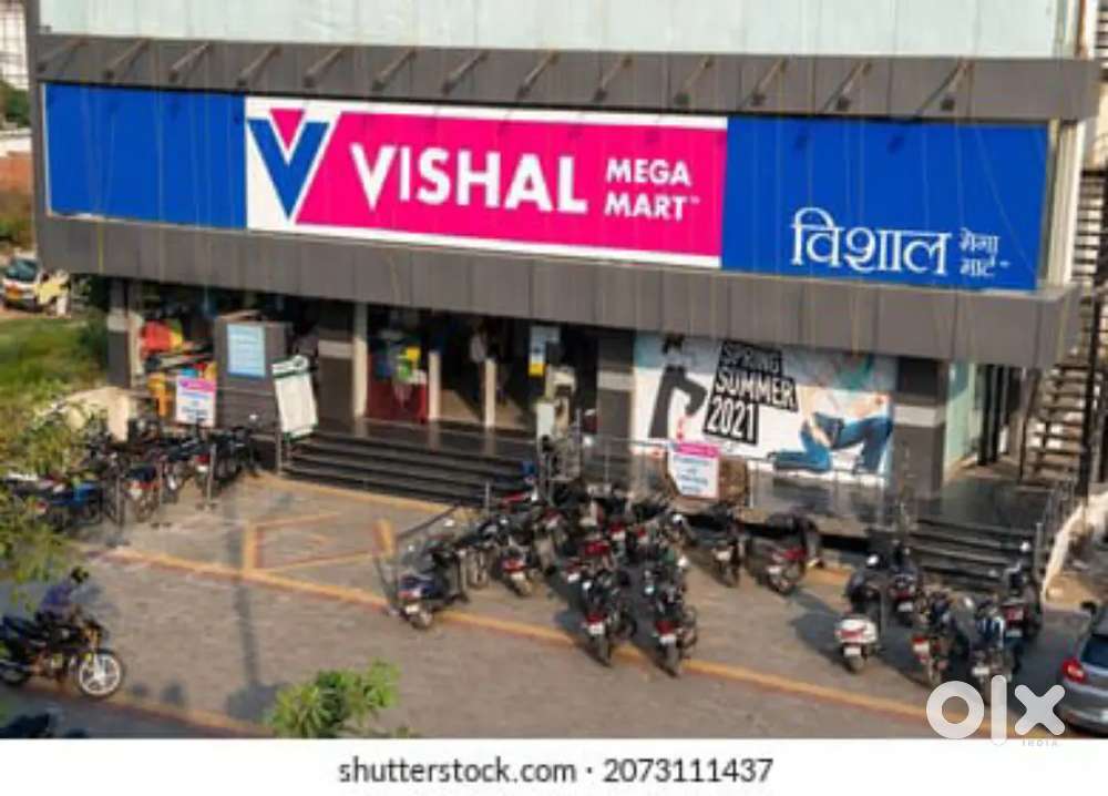 hiring girls and boys Vishal mega Mart in Delhi NCR Shopping mall