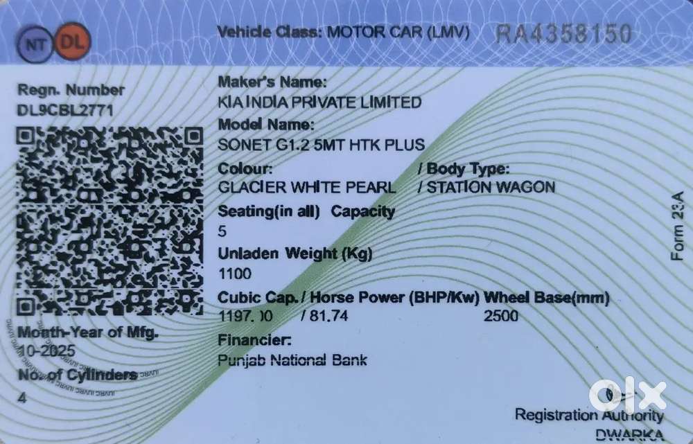 Kia Sonet 2025 Petrol 2800 Km Driven