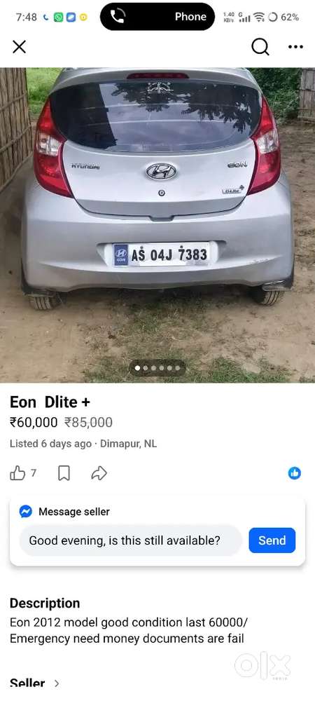 Hyundai Eon Era Plus 2012