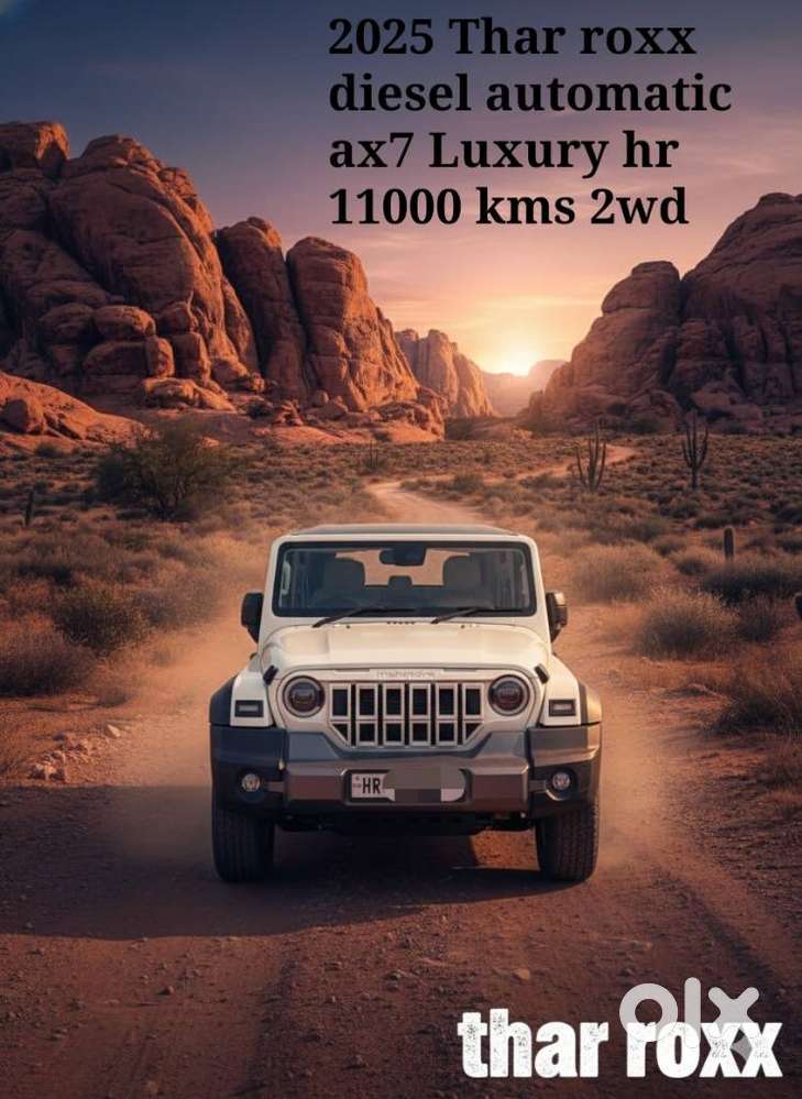 Mahindra Thar Roxx Ax7l Rwd Diesel At, 2025, Diesel