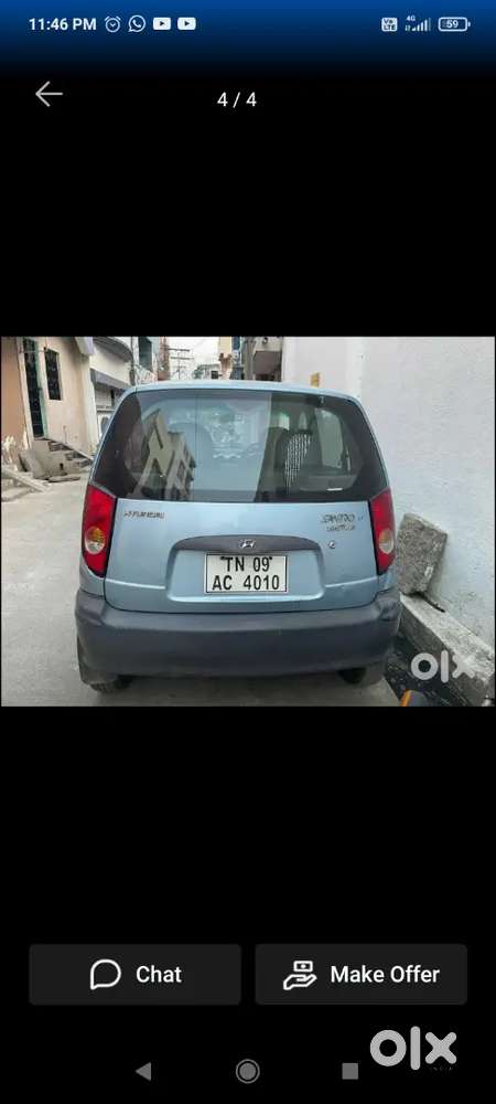 Hyundai Santro 2003 Petrol Good Condition Engine