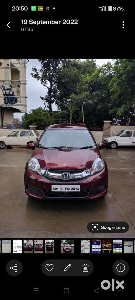 Honda Mobilio Petrol Manual 2017  Petrol And Cng Both Nd Back Camera