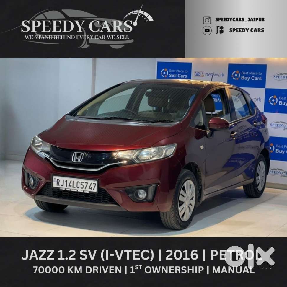Honda Jazz 1.2 Sv I Vtec, 2016, Petrol