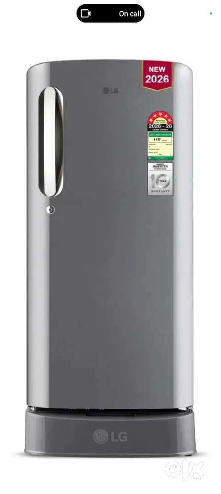 LG 5star Single door refrigerator
