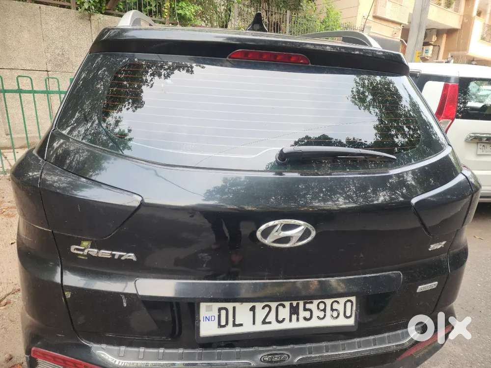 Black Hyundai Creta Petrol 2018 New Condition