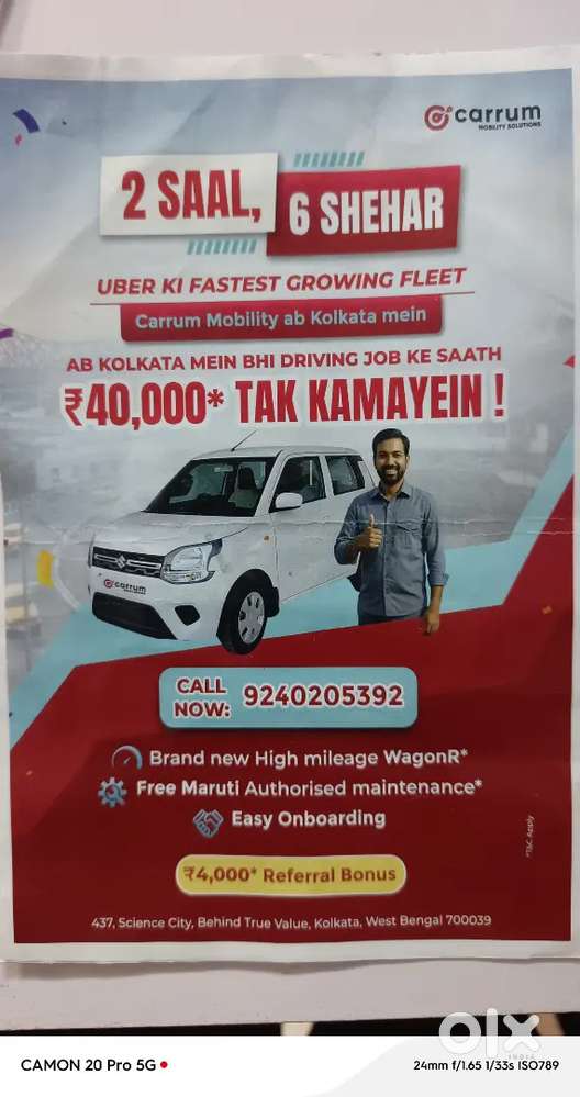 Driver Wanted -earn More Driving On Uber With Us