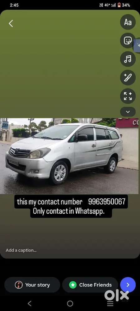 Toyota Innova 2009 Diesel 7 Str