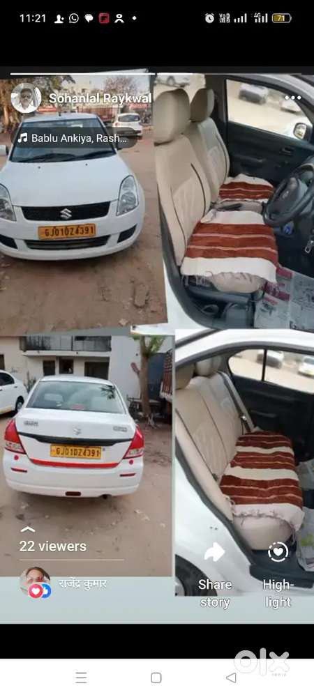 Maruti Suzuki Dzire 2016 Diesel 155000 Km Driven