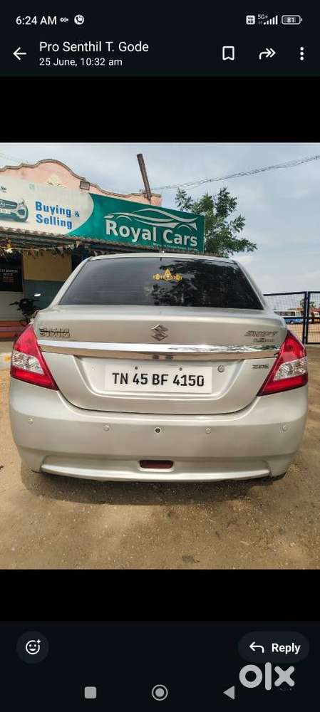 Maruti Suzuki Swift Dzire Zdi Plus , 2015, Diesel