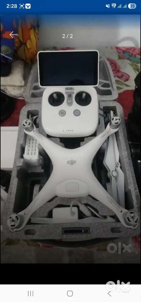 Dji phantom pro plus brend new connection full box battery 2