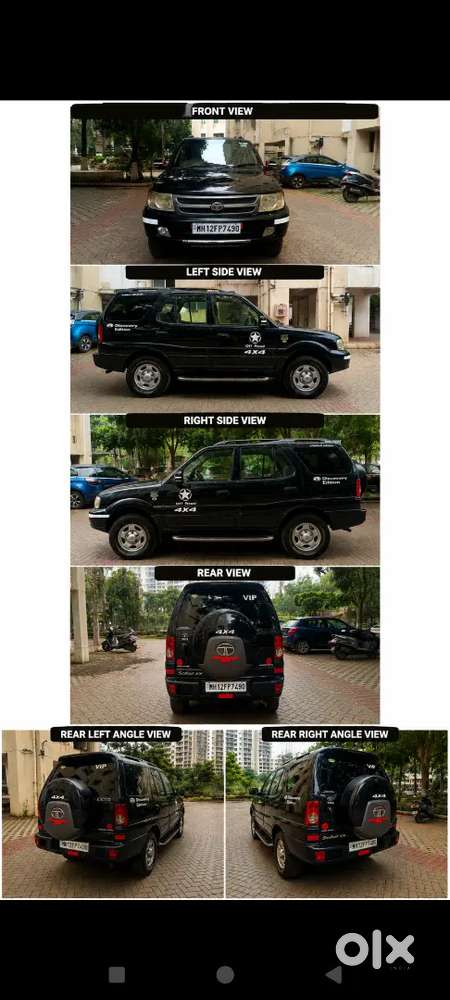 Top Condition Black 2030 Repassing Tata Safari Diesel 4x2 2009