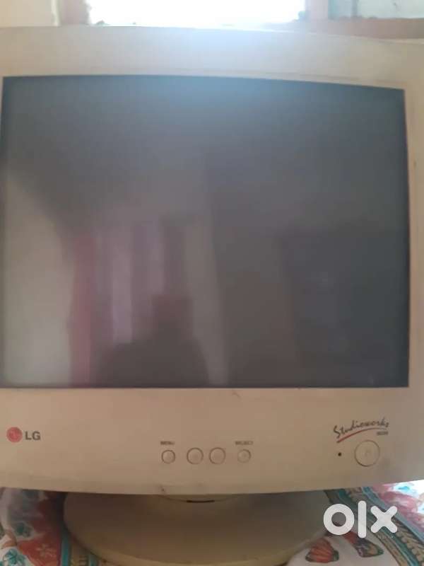 Monitor with keyboard and mouse
