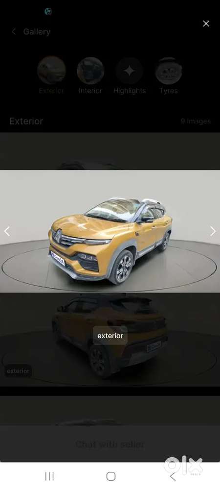 Super Condition Dual Tone 2022 Model Renault Kiger For Sale