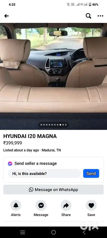 Hyundai I20 Magna Diesel 2014