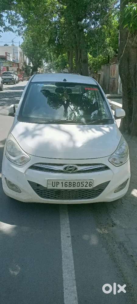 Sell My I10 Sports Car White Colour Meerut Transfer Excellent Conditio
