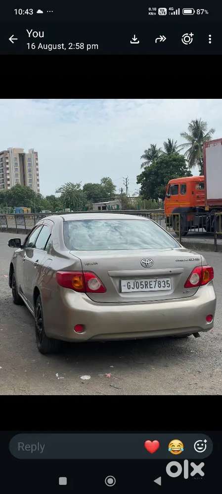 Toyota Corolla Altis 2010 Car