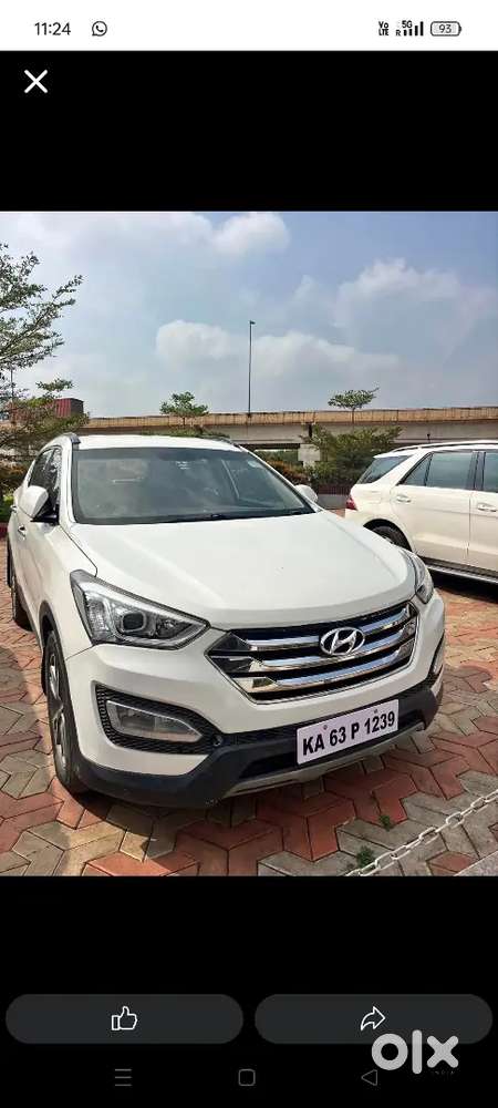 7 Seater Hyundai New Santa Fe 2014 Diesel 4wd Amt Good Condition