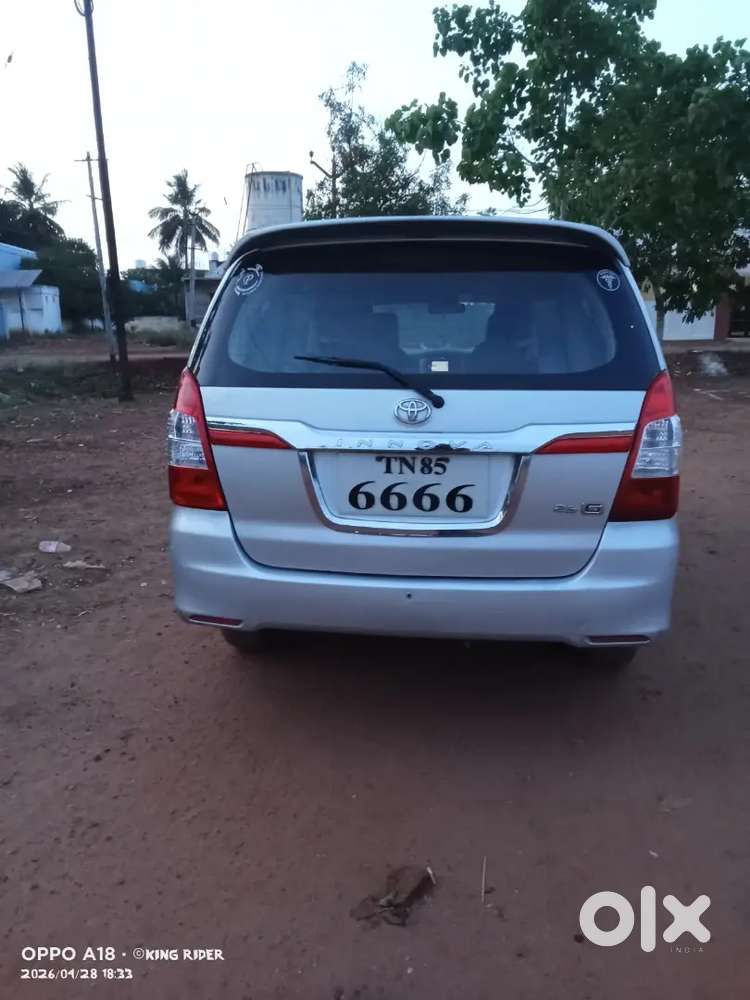 Innova G 5 Model 2014 Fancy Number Very Good Condition Car Diesel