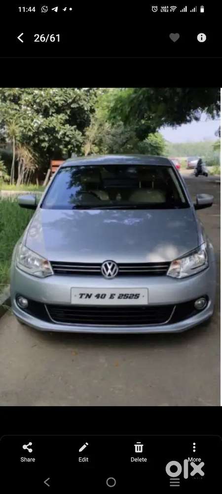 Volkswagen Vento 2011 Diesel 2nd Owner