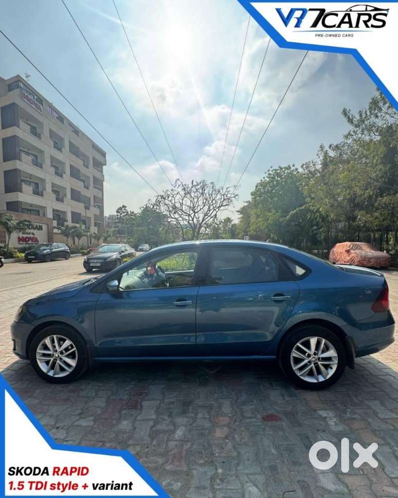 Skoda Rapid [2016-2020] 1.5 Style Plus Tdi At, 2017, Diesel