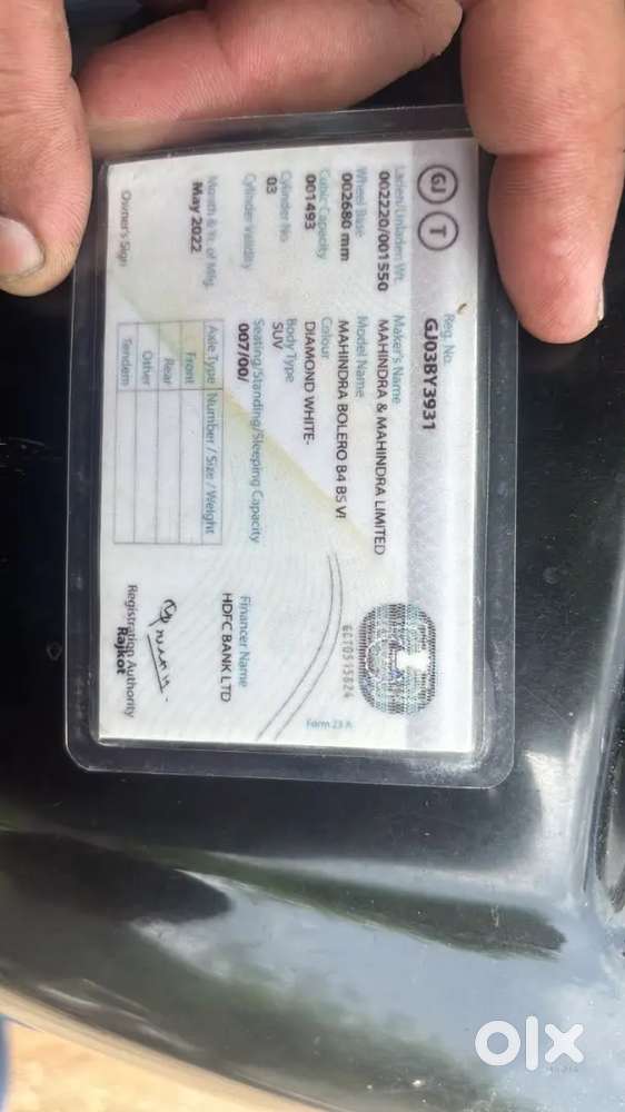 Mahindra Bolero Diesel Manual 2022