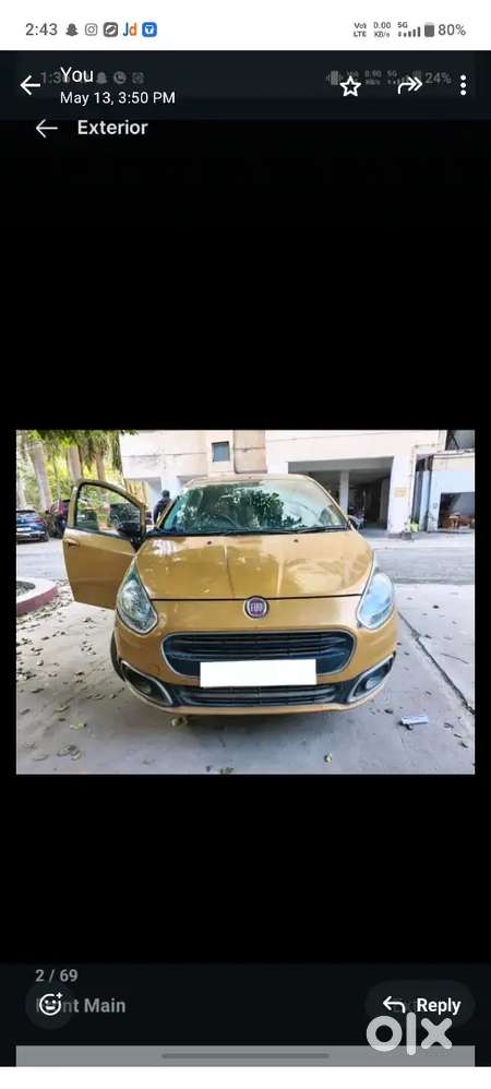 Fiat Grand Punto 2014 Petrol Well Maintained