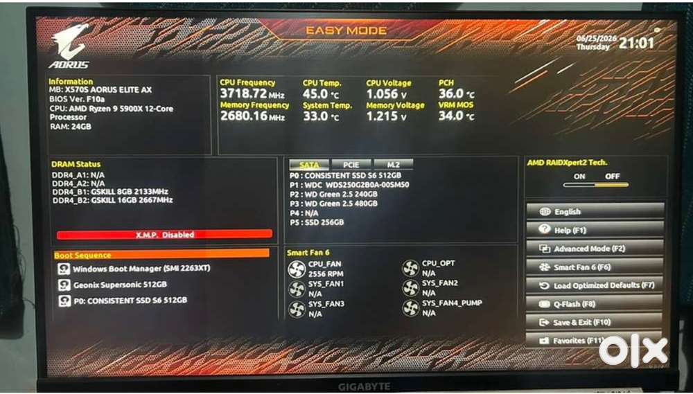 Ryzen 9 5900x Exchange With Intel i9-10900k