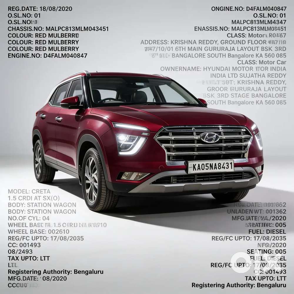 Hyundai Creta Sx Diesel 2020
