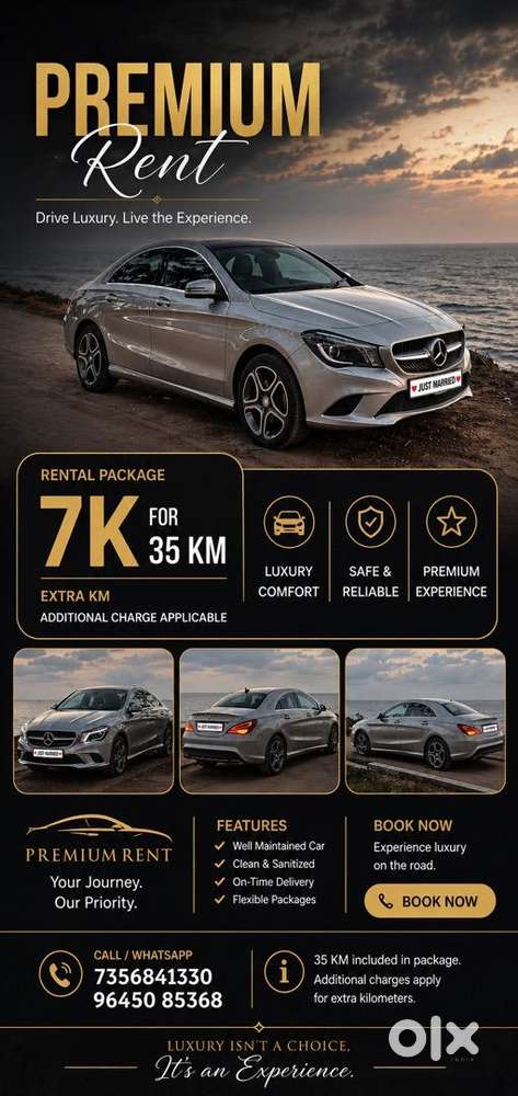 Rent Avilable Mercedes-benz Cla 2016