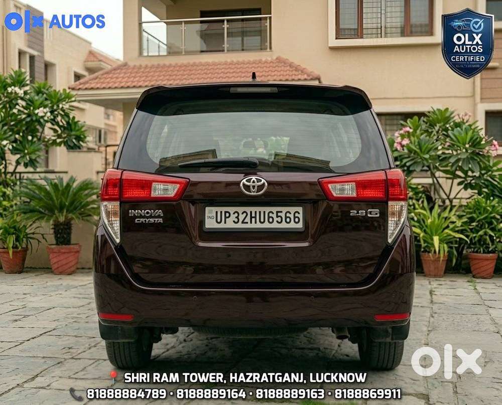 Toyota Innova Crysta 2.4 G Mt, 2017, Diesel