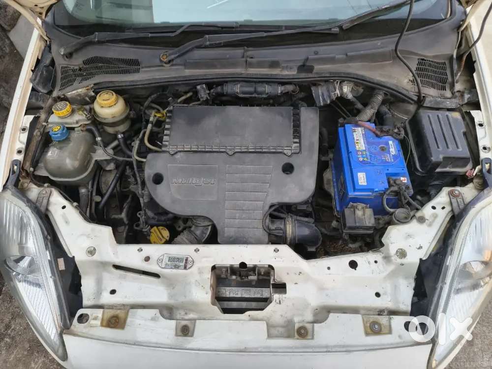 Fiat Punto Emotion 1.3 2010 Car And Rc Expired And Oil Cooler Fail
