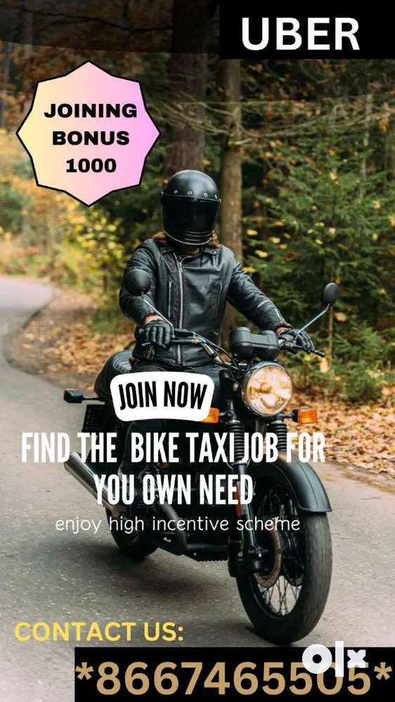 Uber on sale bike joining