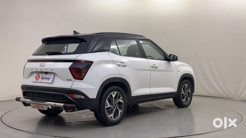 Hyundai Creta 1.4 Sx (o) Turbo Petrol Dct Dual Tone, 2022, Petrol