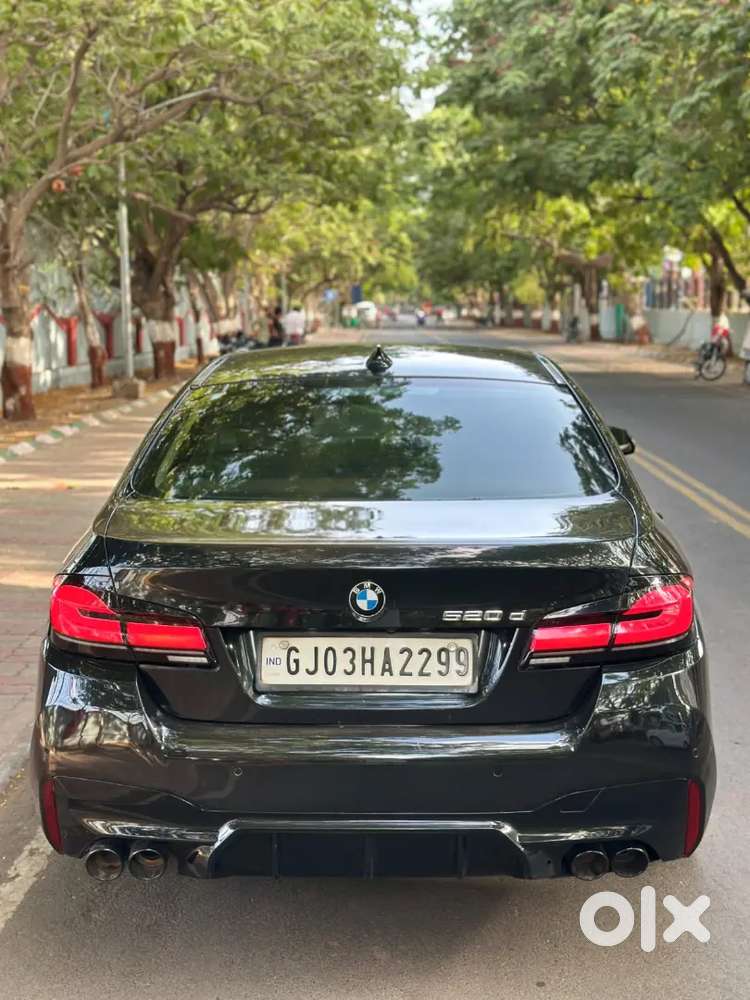 Bmw 520d Black Colour Convert New Shape Showroom Condition Car