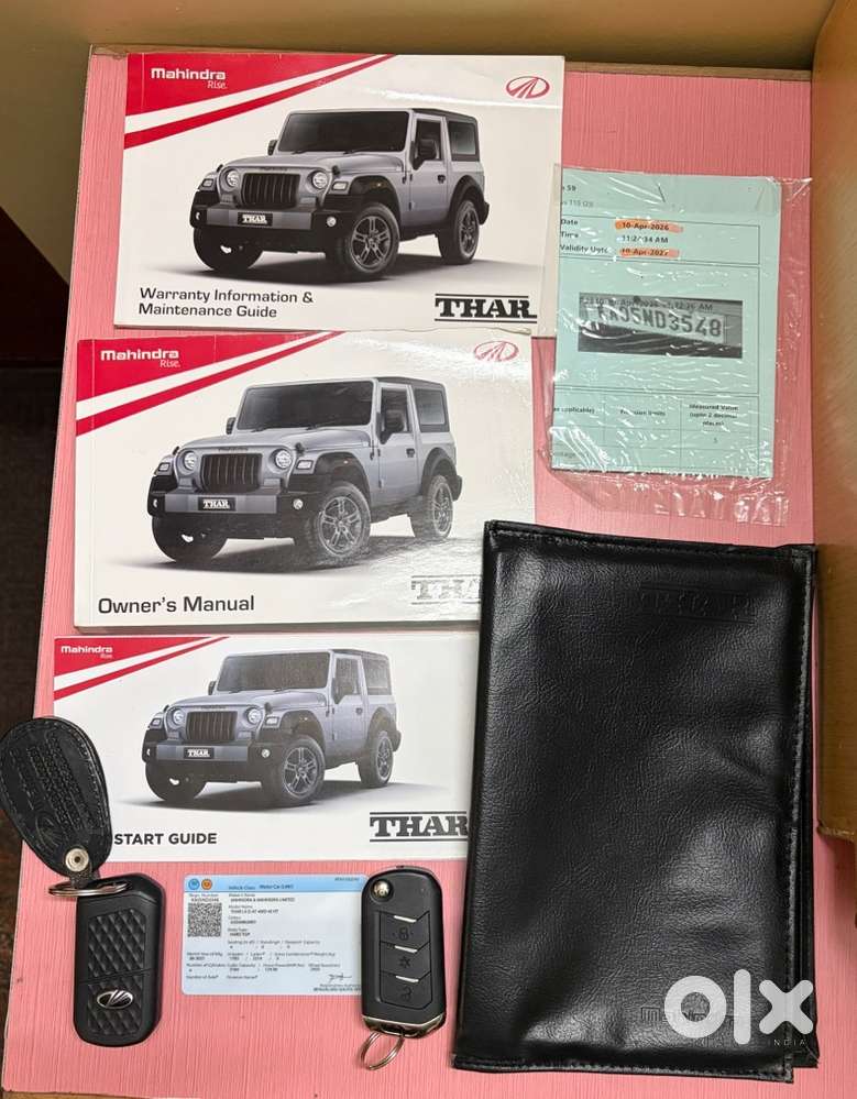 Mahindra Thar 4x4 Lx 2021 Diesel Automatic Single Owner Done 50900 Kms
