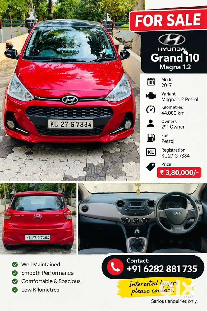 Hyundai Grand I10 2017 Petrol Manual