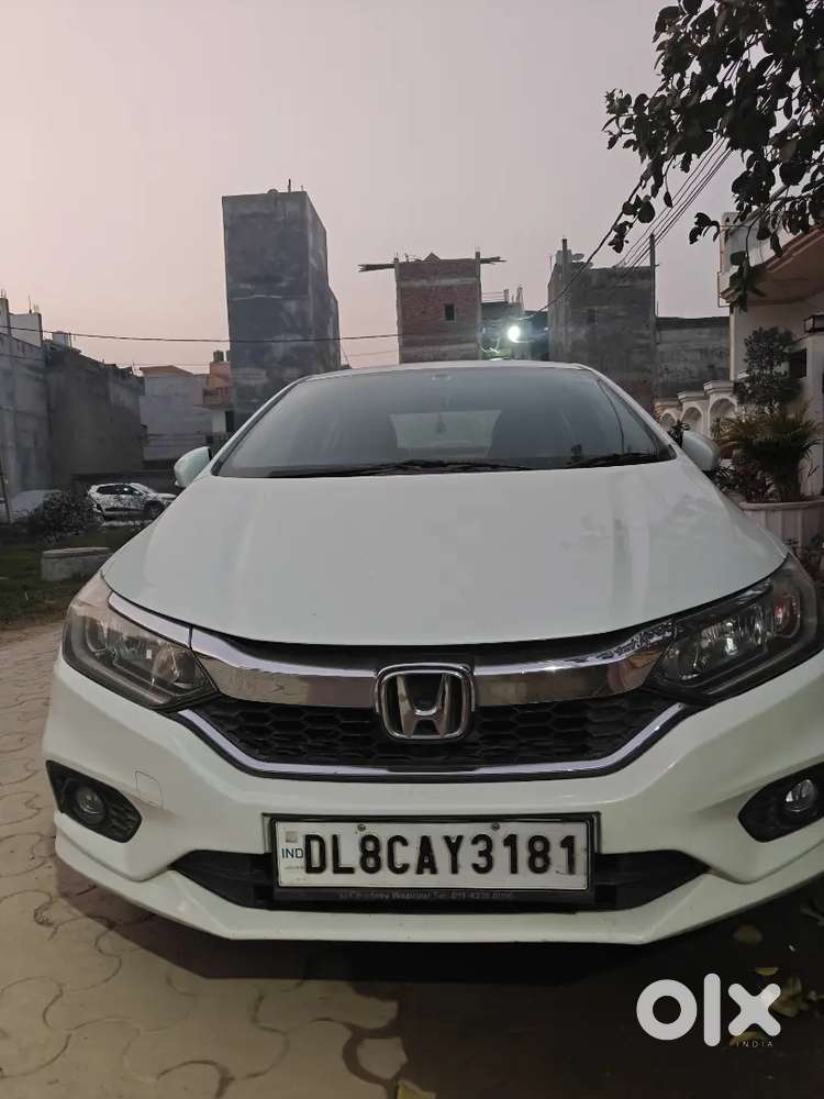 Honda City Vmt Petrol 2019 White Colour Sales