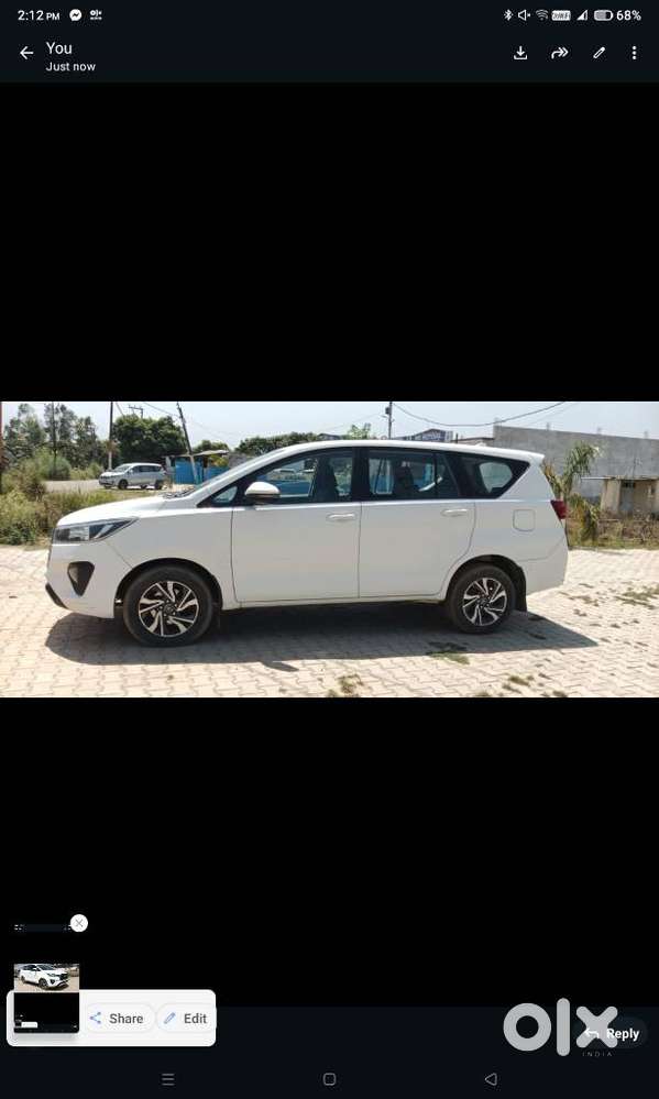 Toyota Innova Crysta 2.4 G Mt, 2022, Diesel