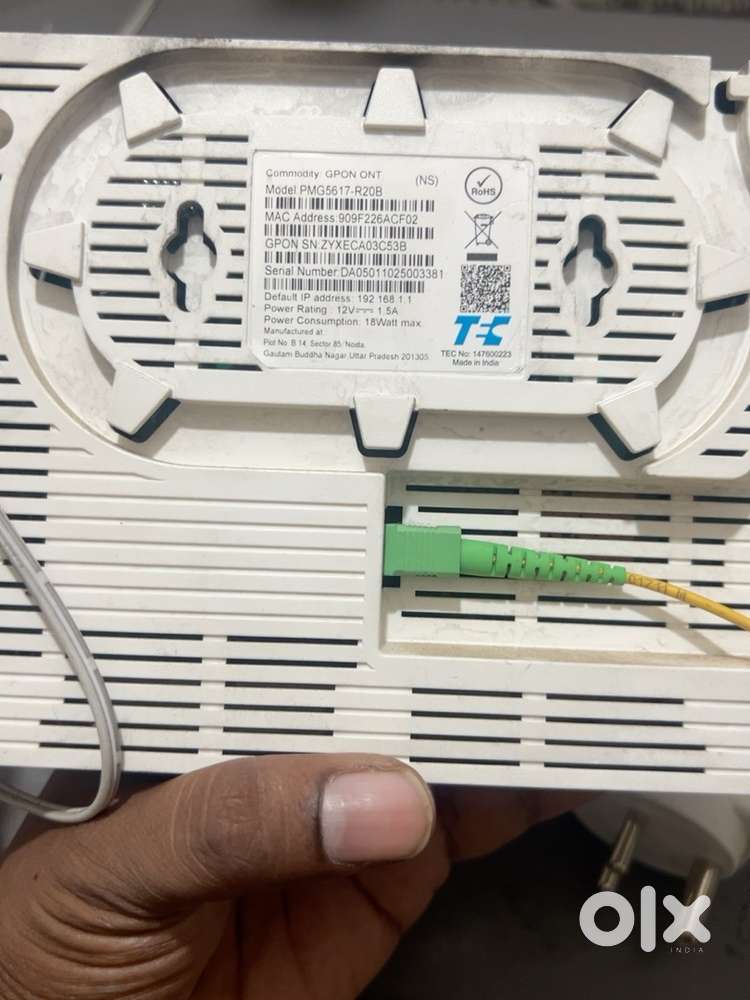 Airtel Xstream Fiber Zyxel GPON ONT PMG5617-R20B