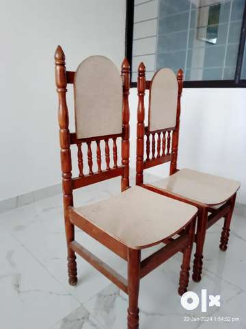 Wooden chair deals for sale olx